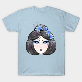 Yokai Ladies - Yuki Onna (pastel) T-Shirt